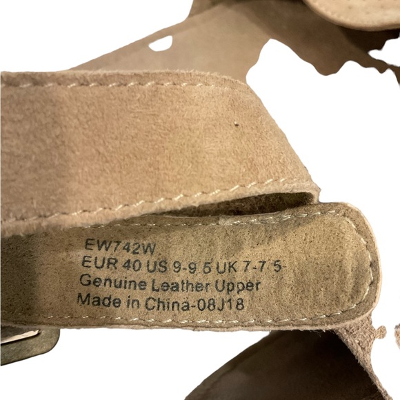 Aetrex platform sandals size 9.5 - Picture 9 of 9